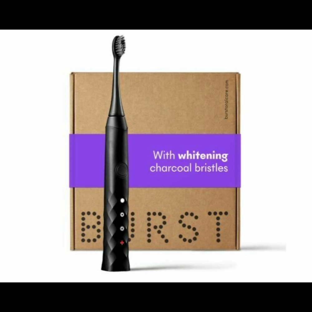 NEW Burst electric toothbrush & whitening strips